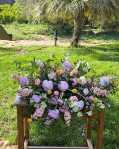 Decoración floral silvestre para bodas en Valencia