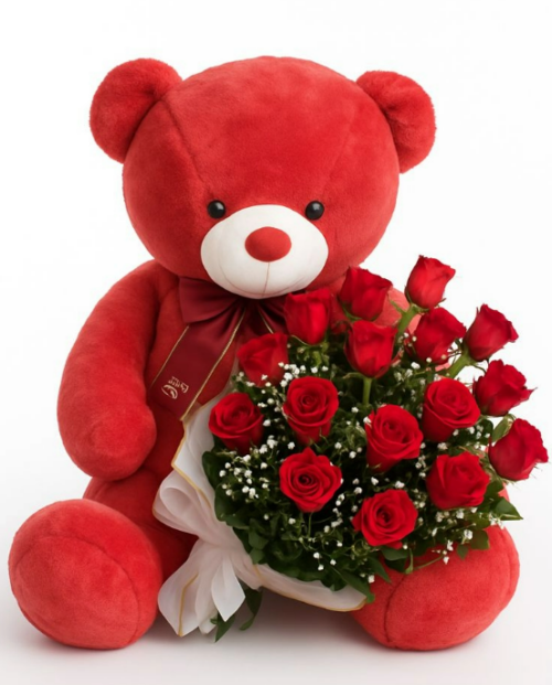 oso Ramo Besos y abrazos