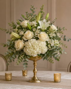 Decoración nupcial elegante con flores - Vitalflora