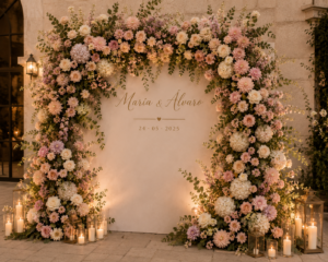 Experiencia de decoración floral para bodas y eventos en Valencia | Vitalflora