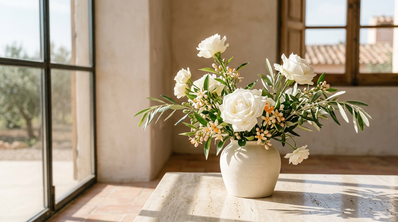 Ramo de novia silvestre para boda, ideal al enviar flores a domicilio valencia urgente con VitalFlora.