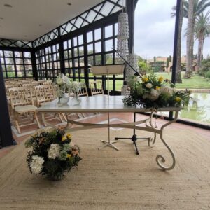 Decoración floral de boda en Valencia, Vitalflora