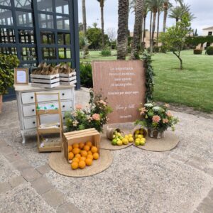 Decoración floral de boda en Valencia, Vitalflora