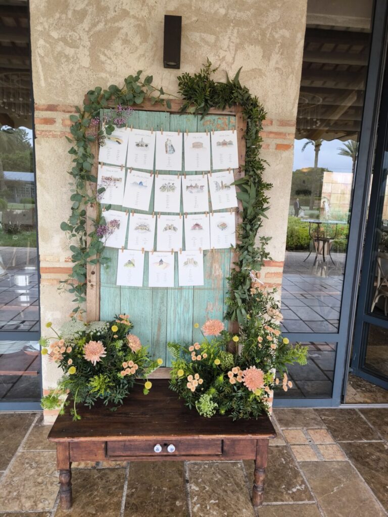 Decoración floral de boda en Valencia, Vitalflora