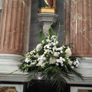 Decoración floral de boda en Moncada realizada por Vitalflora